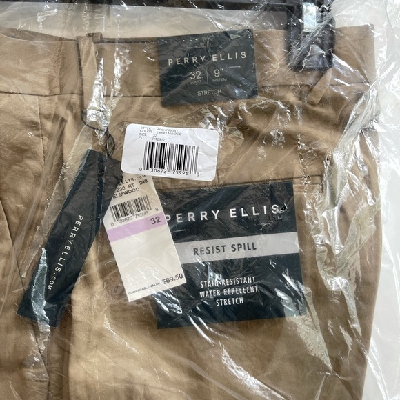 Perry Ellis Resist Spill Slim Fit  Short - 32 - Picture 4 of 4